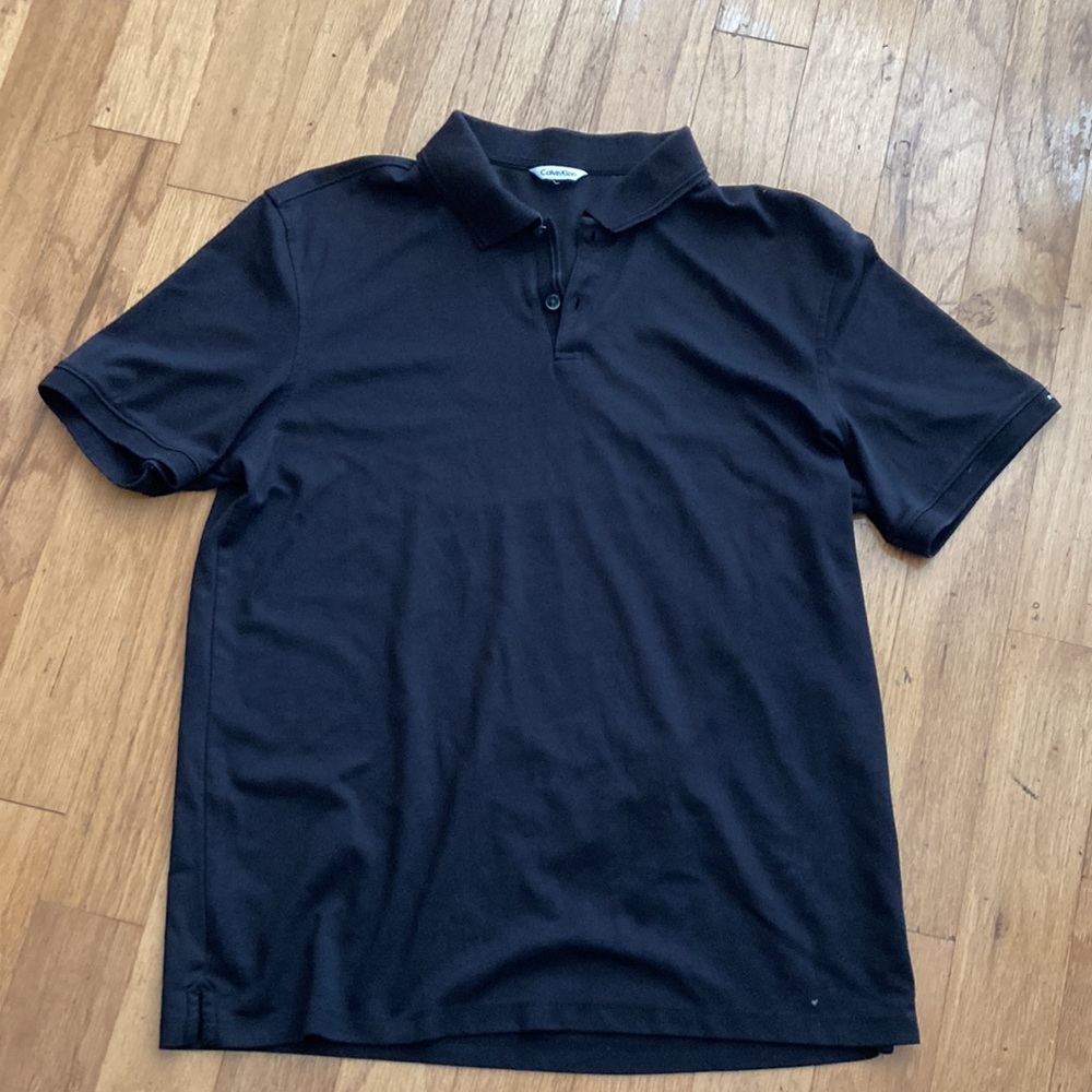 Calvin Klein polo men’s top large. L black
